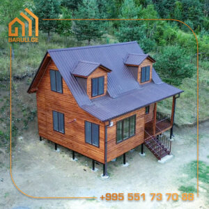 Read more about the article ორ სართულიანი კოტეჯი ბორჯომში – 108 კვ.მ